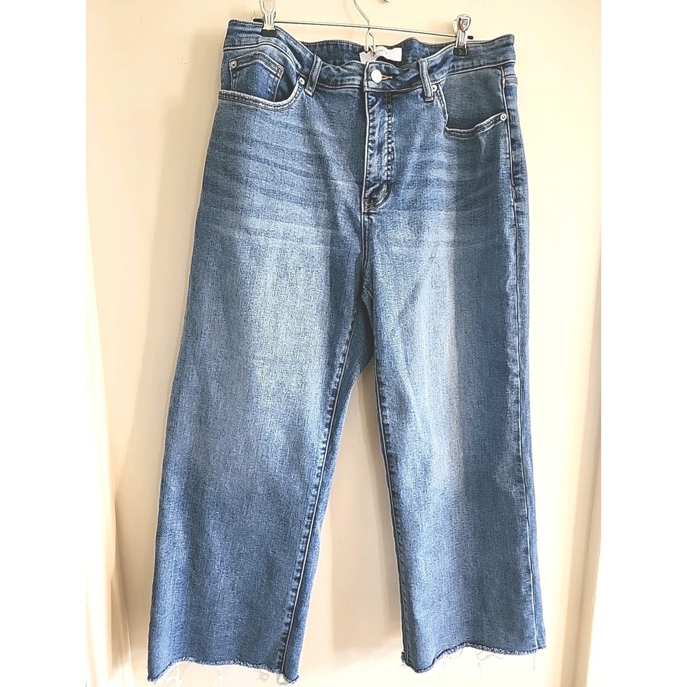 Women's 14W Wide Leg Jeans